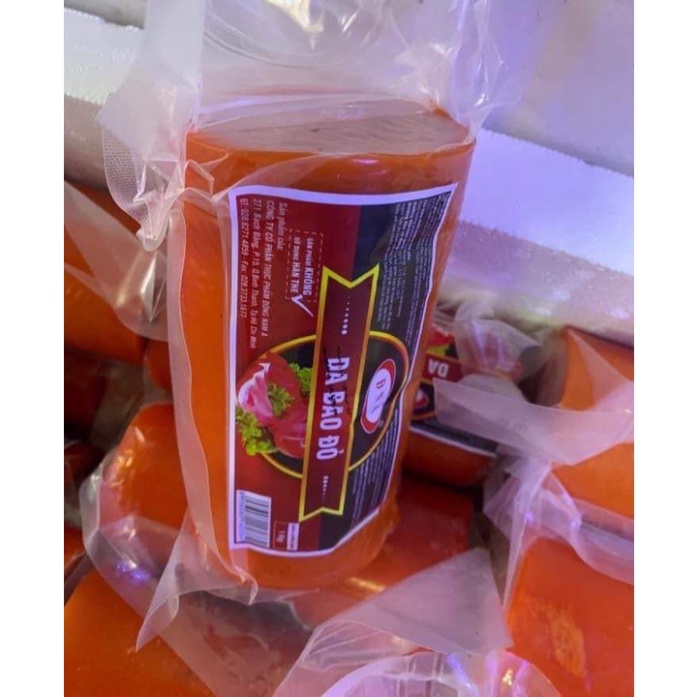 Thịt đông lạnh - Da Bao đỏ hàng ngon 500g - NUONGFOOD