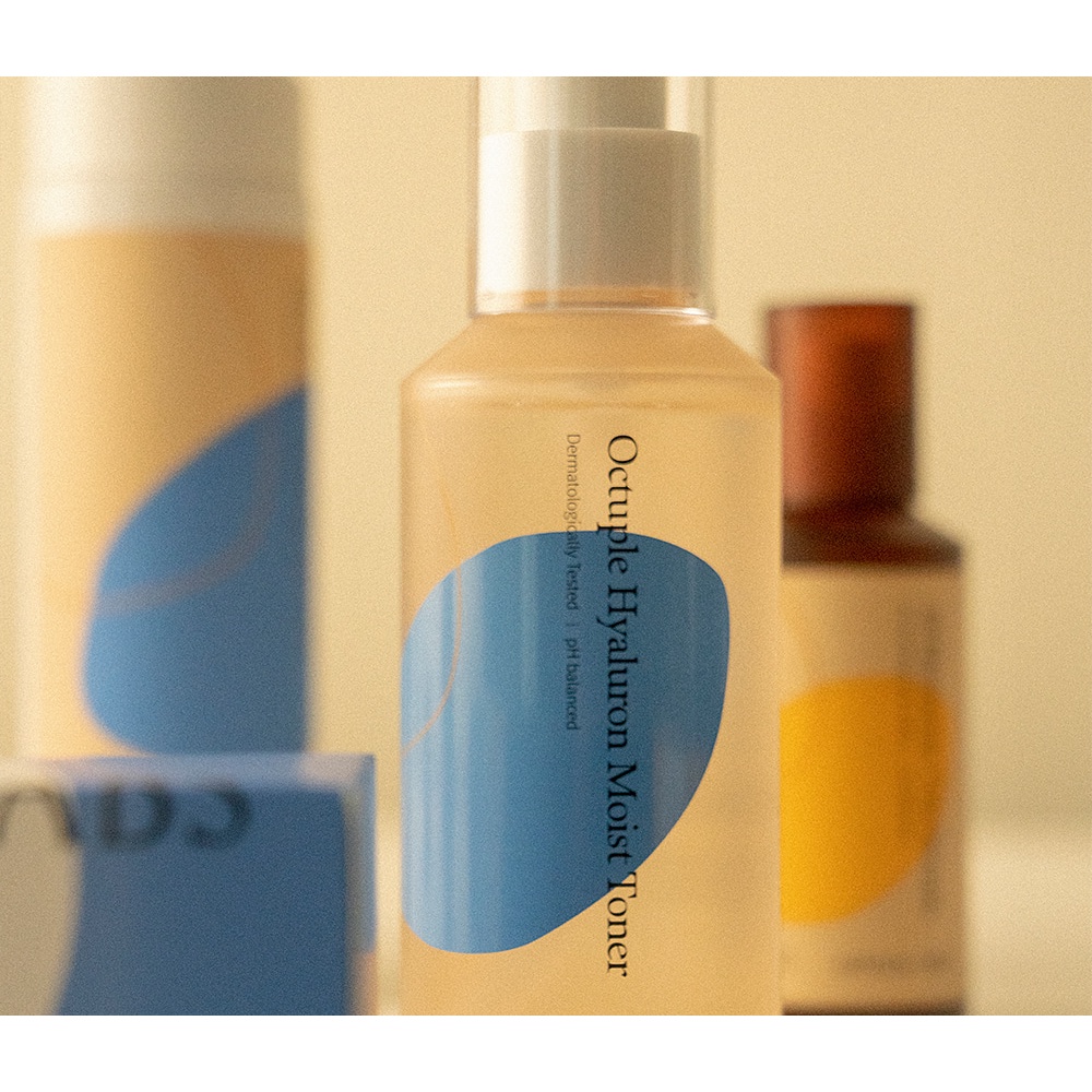 Nước hoa hồng dưỡng da 12GRABS Octuple Hyaluron moist Toner