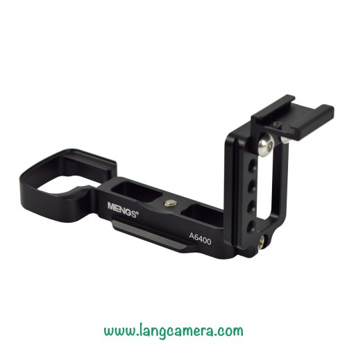 Đế Máy Ảnh (L-Plate) Sony A6400 - Đế Kim Loại Hiệu Mengs Cực Chuẩn