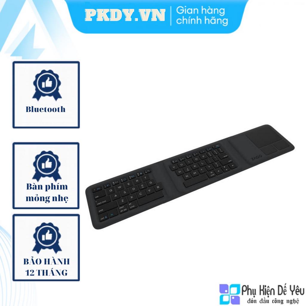 Bàn phím gập đa năng với bàn di chuột ZAGG Trifold