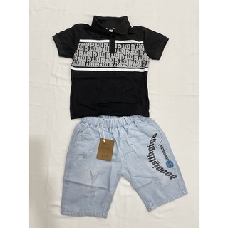 Set bộ jean Dior trẻ em 01