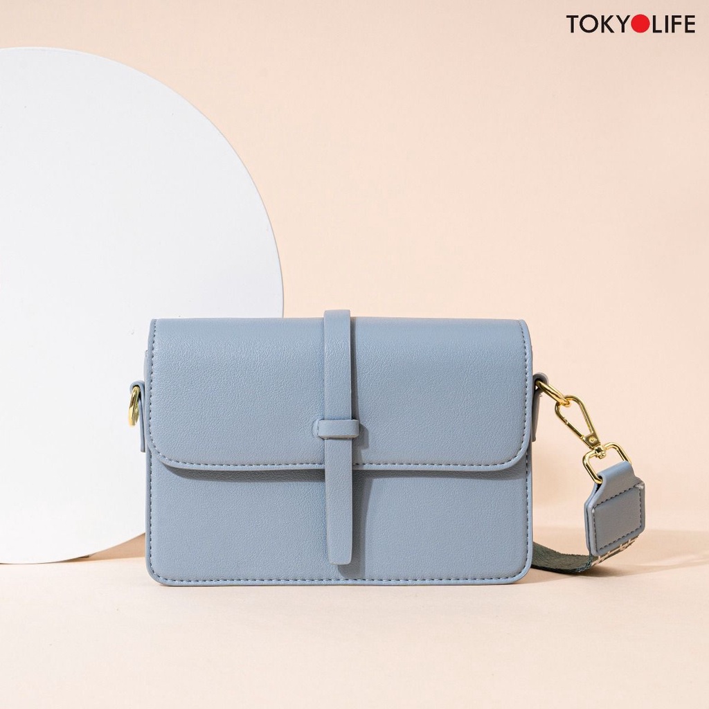 Túi xách nữ đẹp đeo chéo nữ thời trang công sở cao cấp da PU TOKYOLIFE E9BAG303I