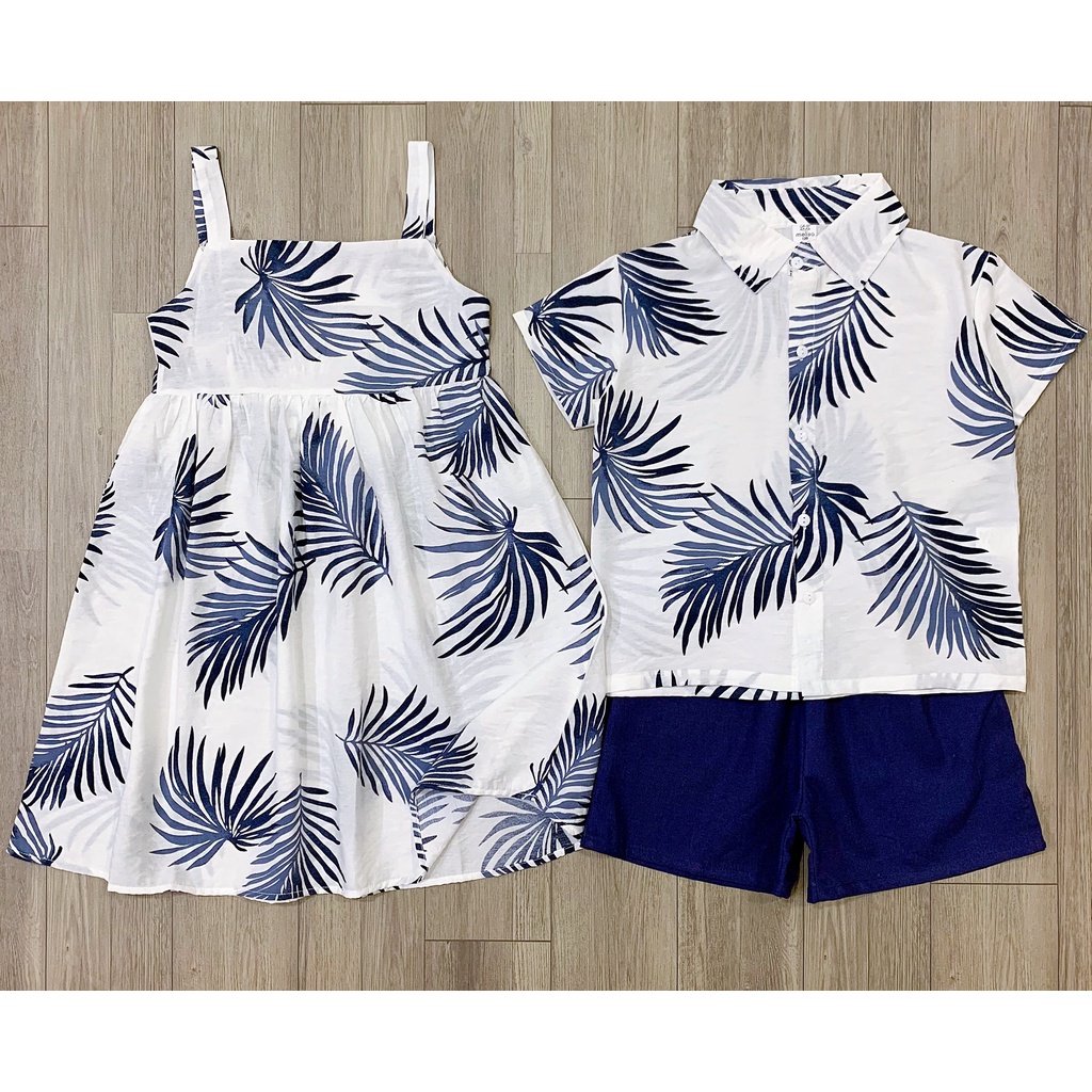 ĐẦM/SET BỘ VẢI ĐÔI SIÊU ĐÁNG YÊU CHO BÉ 13-37KG