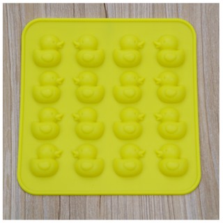 Khuôn Silicone Hoa Nổi 4D Vĩ Vịt Con Nhỏ