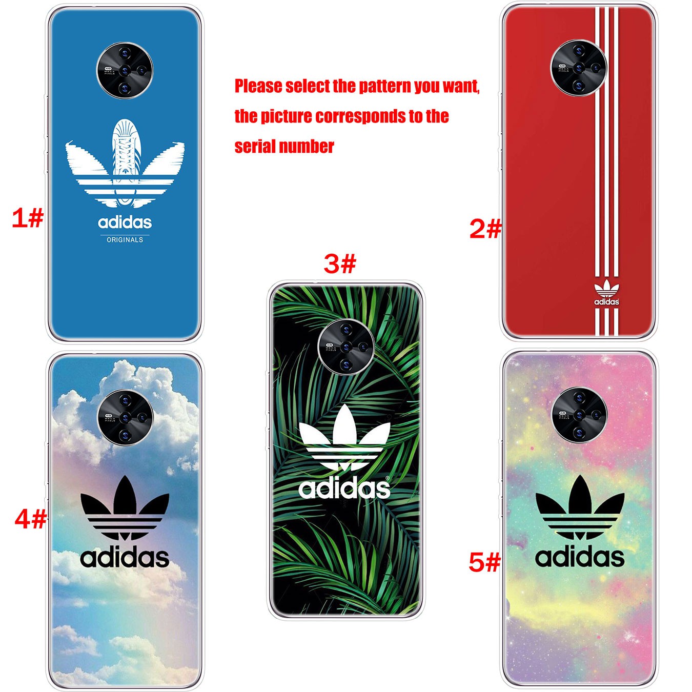 Ốp lưng silicon họa tiết logo Adidas cho Samsung Galaxy A71 A70 M20 A6 Plus A7 A8 A9 2018 A6+ S7 Edge