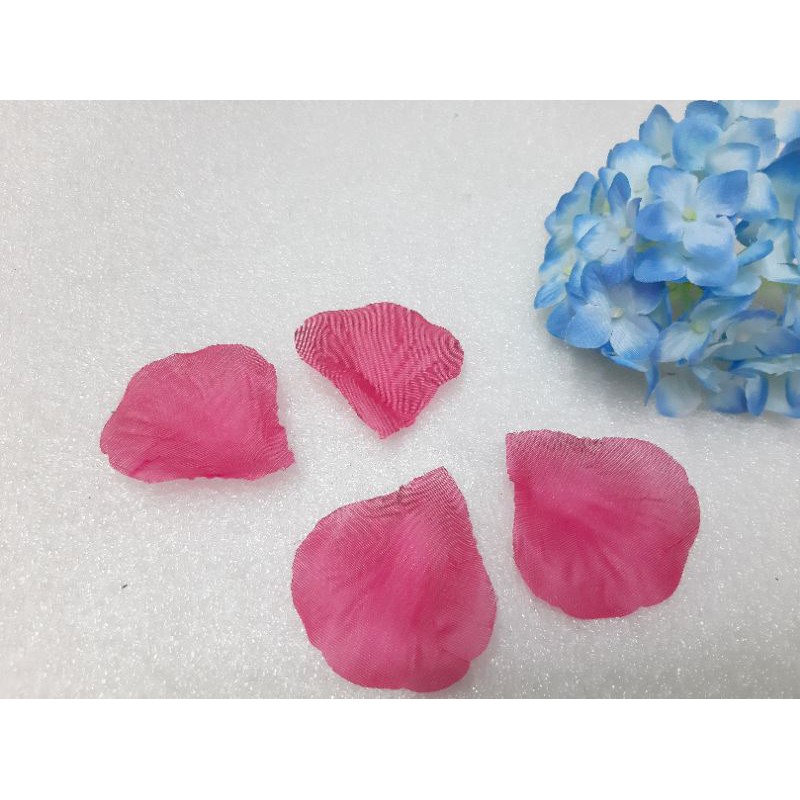 set 4 cánh hoa vải trang trí hay kết áo