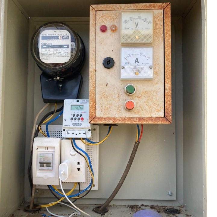Công Tắc Hẹn Giờ Điện Tử Công Suất Lớn 5000W TB35, Timer Hẹn Giờ Bật Tắt Điện