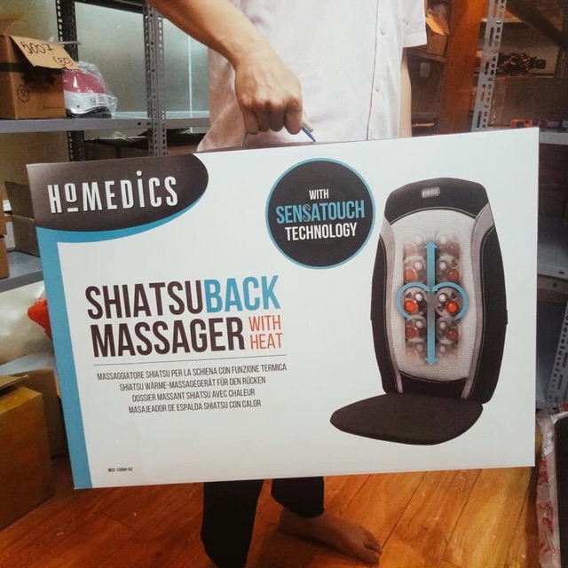 Đệm ghế massage Homedics Mỹ [BH 2 Năm]