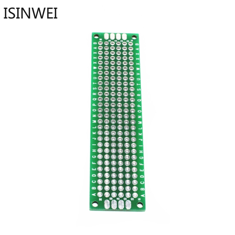 Bộ 5 mẫu bảng mạch in Protoboard cho Arduino 2x8cm 2 mặt