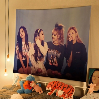 BLACKPINK fabric background hanging decorative carpet Jennie Rose Jisoo Lisa Jisoo