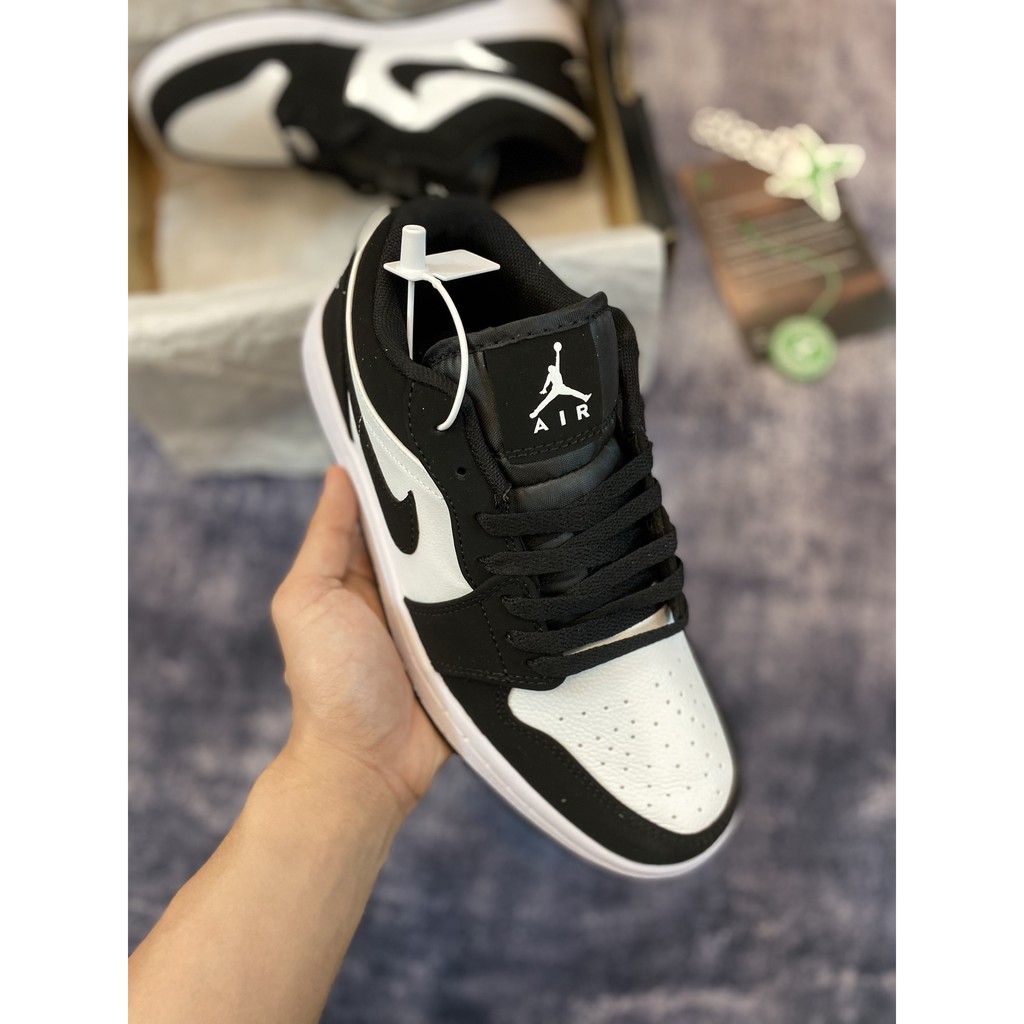 [MyGSneaker] Giày JD1 thấp cổ Đen trắng bản Plus