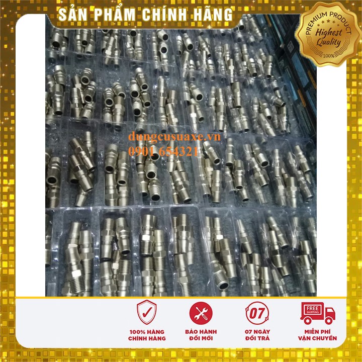 NỐI NHANH REN NGOÀI LẮP SÚNG BẮN ỐC ren 13