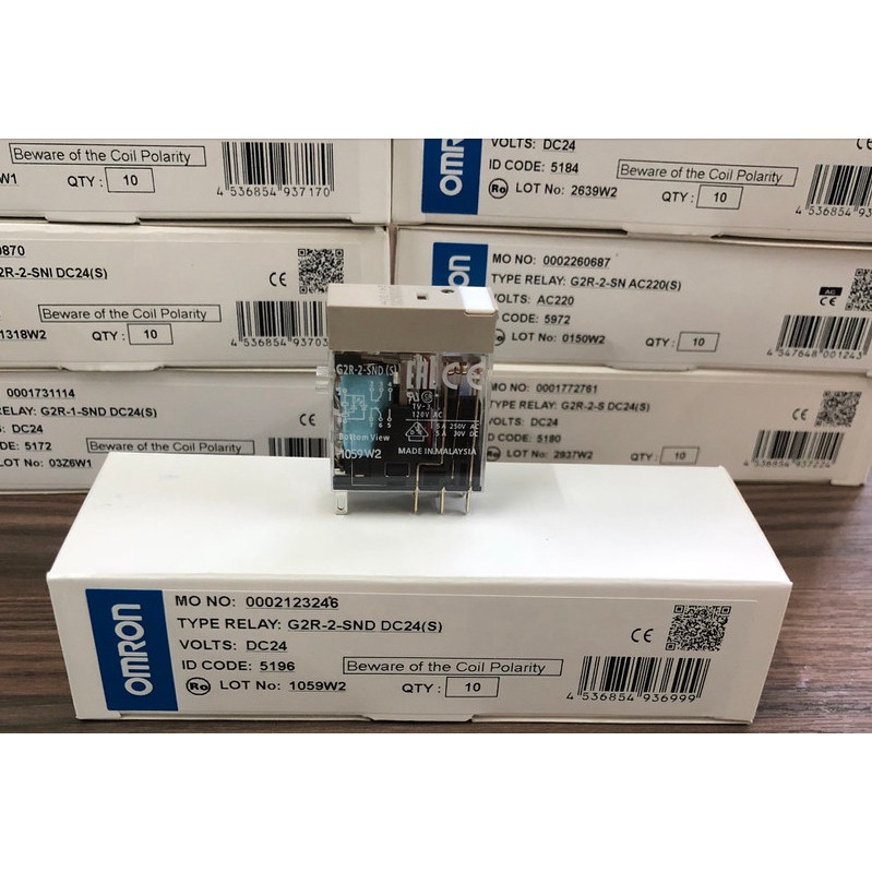 Rơ Le G2R-2-SND Omron 24VDC