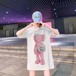 Áo Thun Đính Đá Kaws 2021 Unisex
