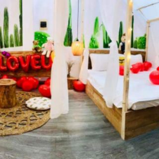 Thảm cói hoa văn tròn 1m2