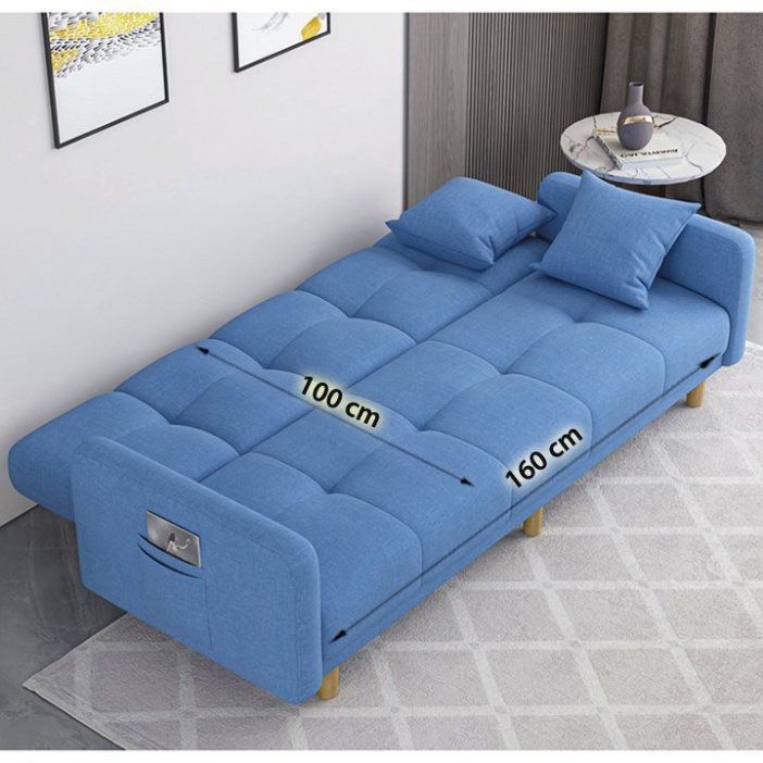 Bàn Trà Phòng Khách Kèm Ghế Sofa Giường Mã B012 Nội Thất Gia Đình Tặng 2 Gối Và Khăn Trải (HÀNG MỚI VỀ) | BigBuy360 - bigbuy360.vn