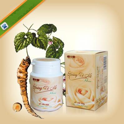 Viên uống Hoàng Tố Nữ - Hỗ trợ điều trị viêm phụ khoa (hộp 60 viên)