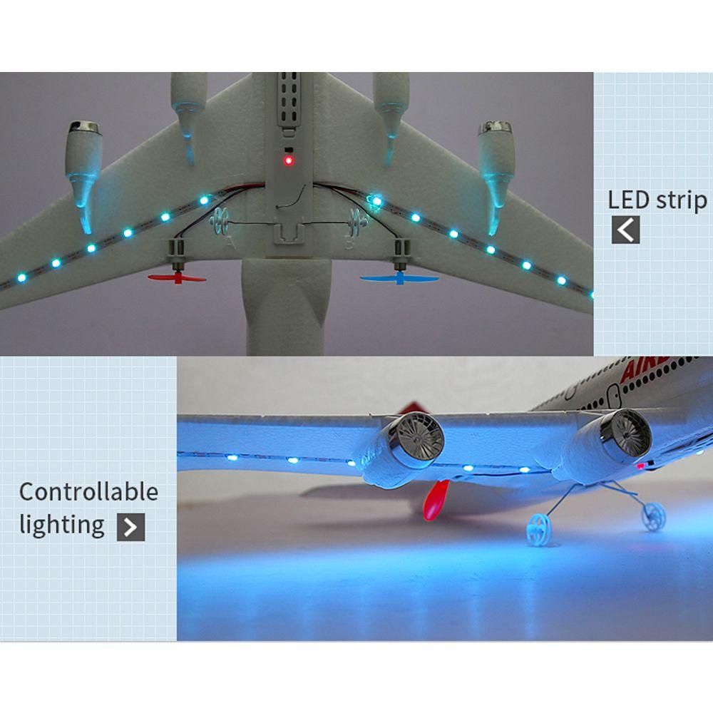 Máy Bay Điều Khiển Từ Xa Tốc Độ Cao Cho Airbus A380 RC