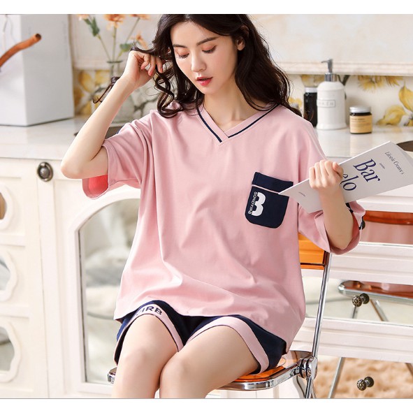 [Cotton 100%] Đồ Bộ Mặc Nhà Nữ Đẹp/ Bộ Măc Nhà Nữ Hè Mới Nhất 2021 (Ảnh + Video thật)