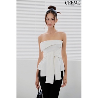 Lady top - áo cúp ngực thắt eo cách điệu ceeme