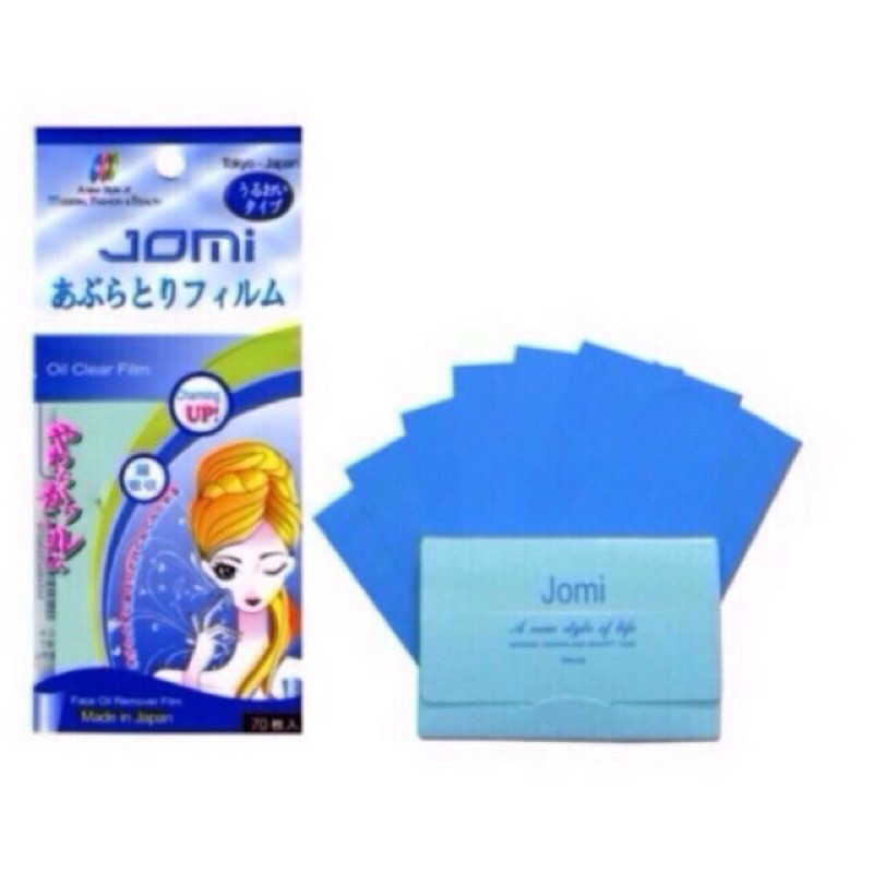 Giấy thấm dầu Jomi/chuchu baby 70 tờ
