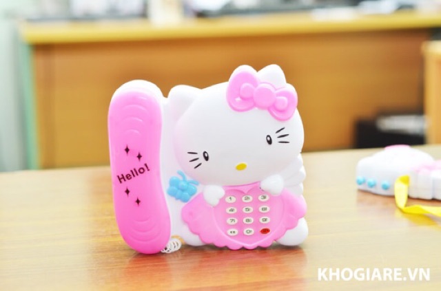 Set đồ chơi đàn nhạc, điện thoại Hellokitty