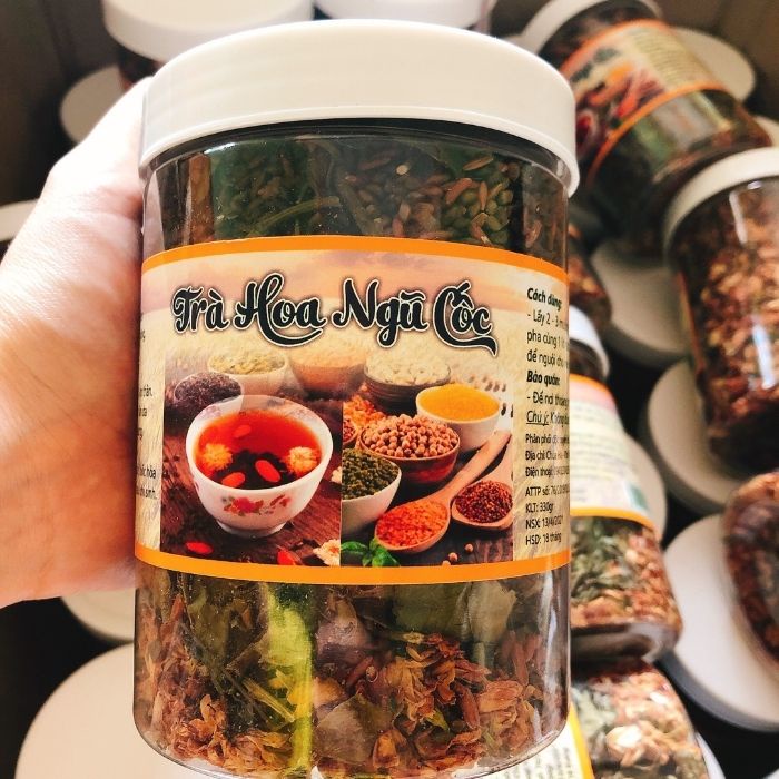 Trà giảm cân hạt đậu hoa hòe 100% organic an toàn mọi lứa tuổi, trà xanh giảm cân thảo mộc thanh lọc cơ thể - TNC