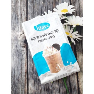 Bột Đá Xay Kem Béo Thực Vật Chống Tan Tách Nước Frappe FR33 Luave Gói 1kg