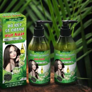 Combo 2 chai dầu gội xả chanh Việt Nhật - Hà thủ ô