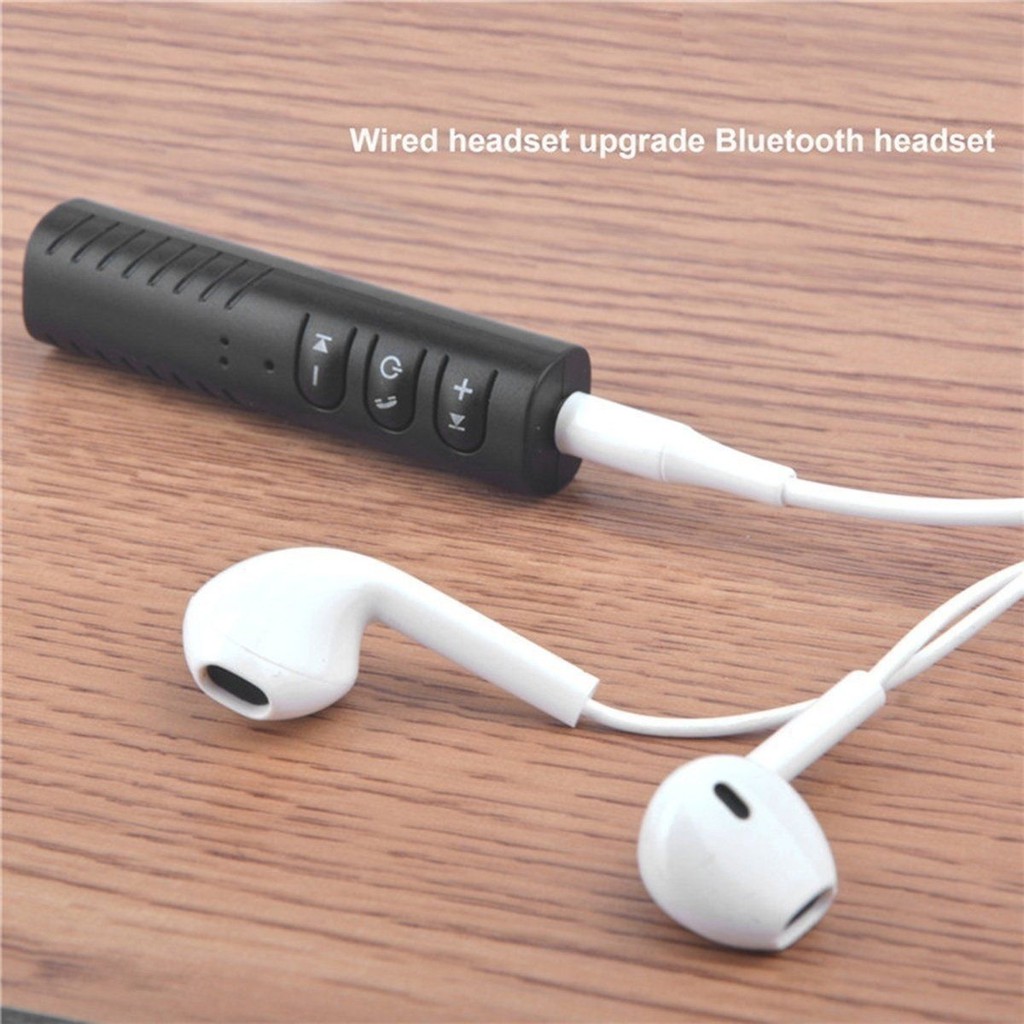 Bộ Chuyển Đổi Âm Thanh Không Dây Bluetooth 4.1 Cổng 3.5Mm Cho Xe Hơi