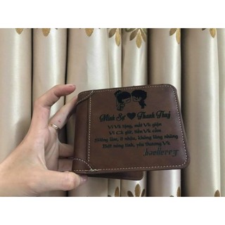VÍ KHẮC THEO YÊU CẦU
