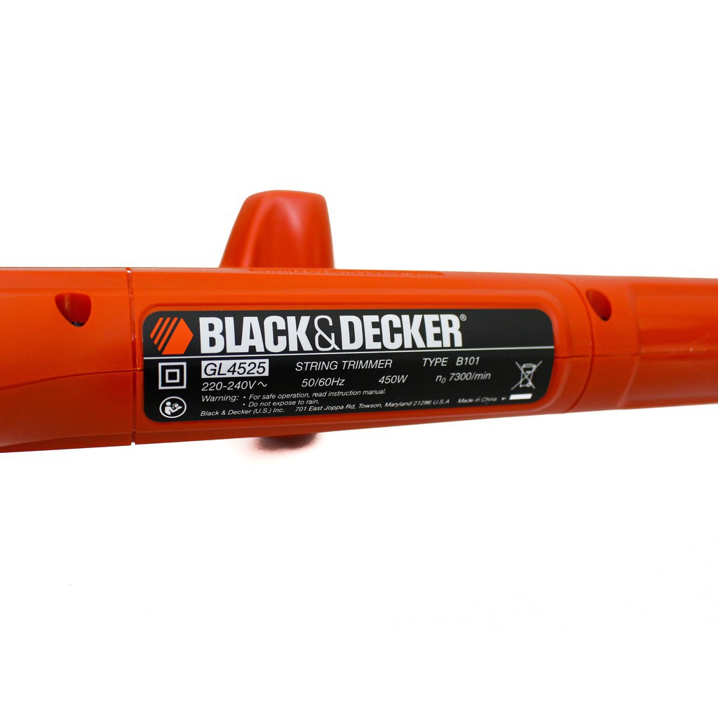 Máy cắt cỏ cầm tay 450W Black & Decker GL4525-B1