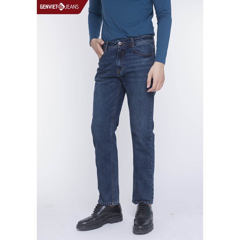 Quần dài jeans nam D1109J717 GENVIET | BigBuy360 - bigbuy360.vn