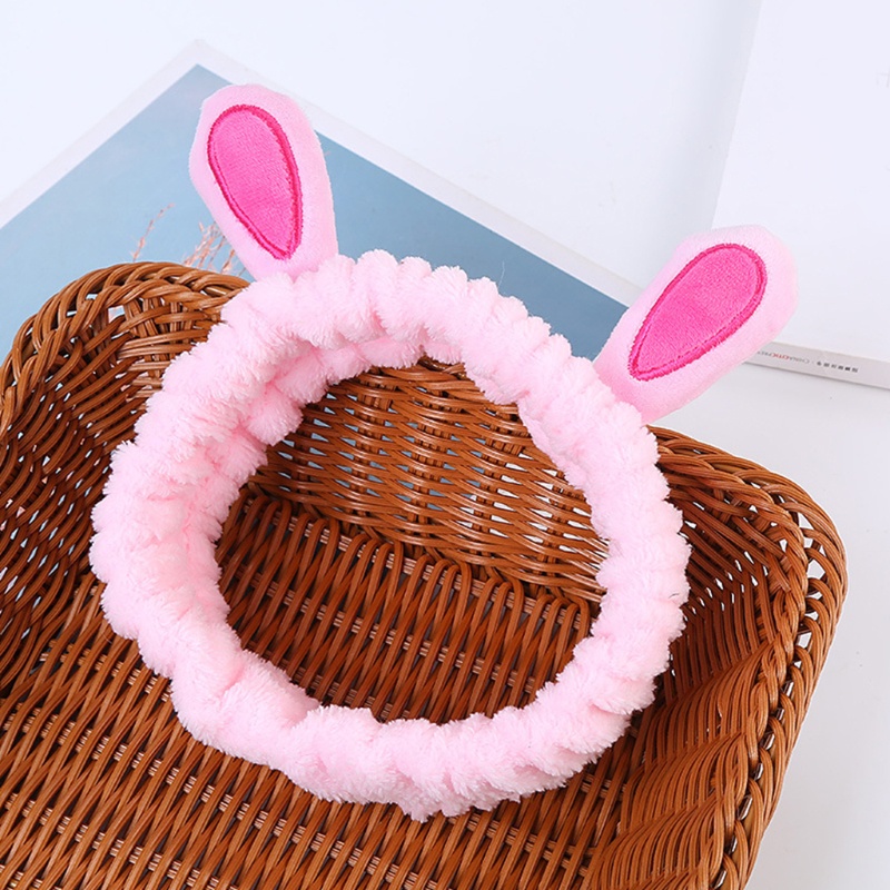 Băng đô cài tóc rửa mặt Co Giãn Kiểu Dáng Hoạt Hình Dễ Thương Cho Nữ