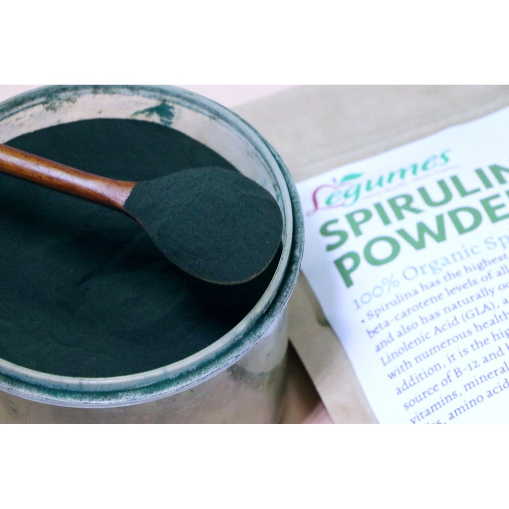 Bột Tảo Xoắn Spirulina hữu cơ Légumes 100g