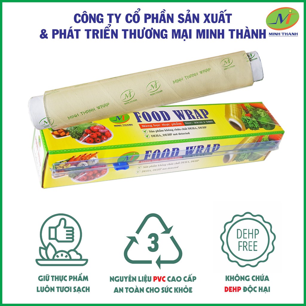 Màng bọc thực phẩm PVC Minh Thành