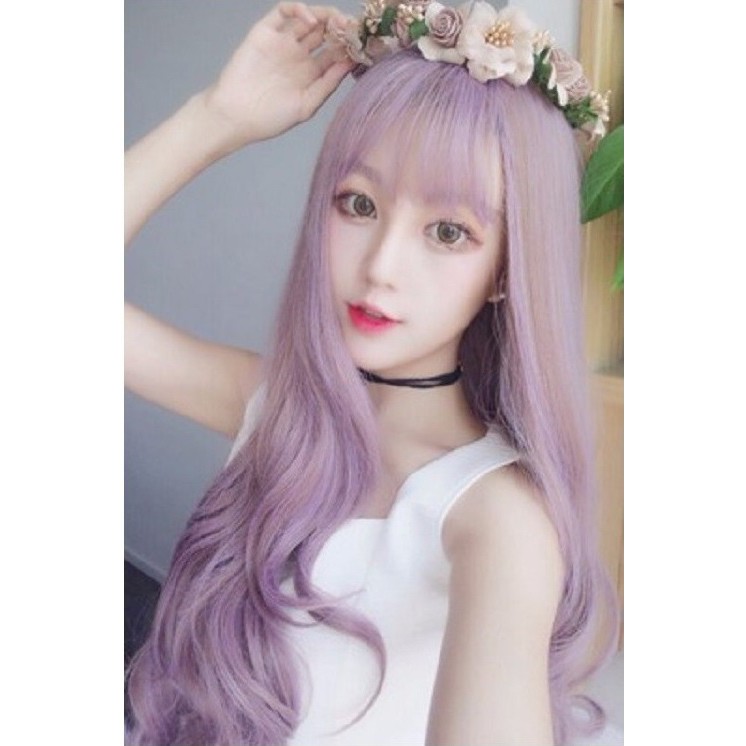 Tóc giả nữ hàn quốc + Tặng kèm lưới TG74