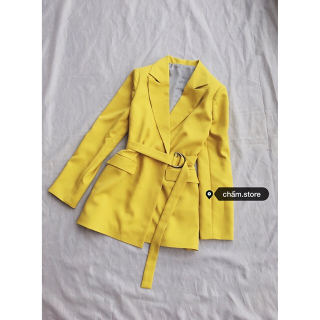 Blazer kèm belt (designedbyChấm)