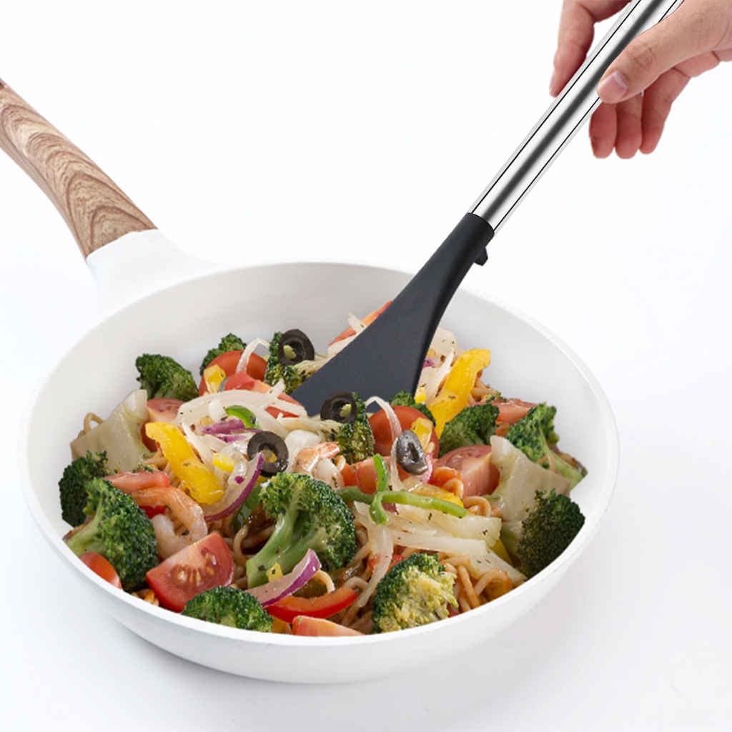 Xẻng Nấu Ăn Cách Nhiệt Chống Trượt Tay Cầm Dài Tiện Dụng Cho Nhà Bếp / Nhà Hàng
