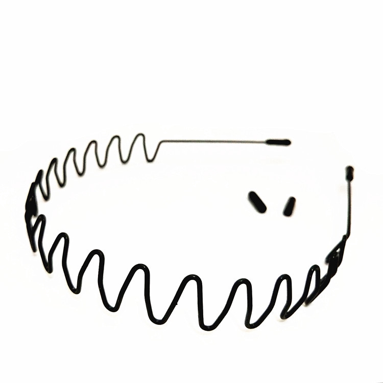 Cài tóc gợn sóng màu đen hợp thời trang cho nam nữ