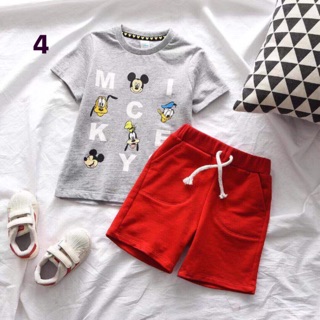 BỘ THUN MICKEY BÉ TRAI - BÉ GÁI