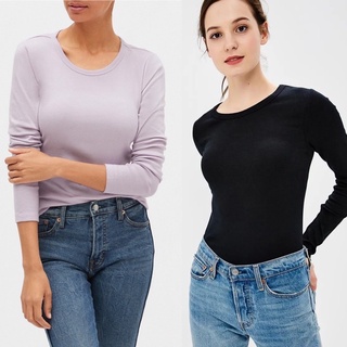 [virusplussize] Sale outlet - Áo thun GAP tay dài basic body bigsize