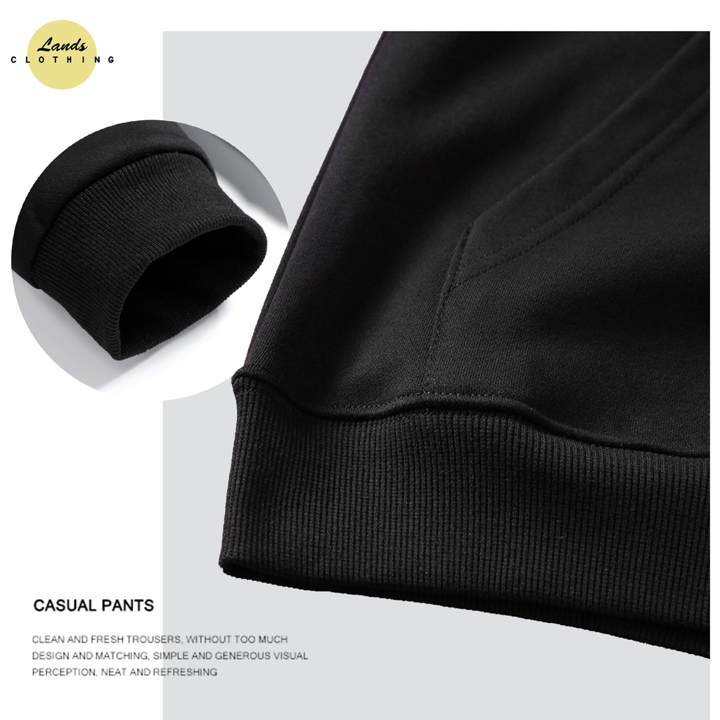 Áo HOODIE Nam Nữ BASIC chất nỉ bông 2 lớp cao cấp chống xù mặt ngoài. | BigBuy360 - bigbuy360.vn