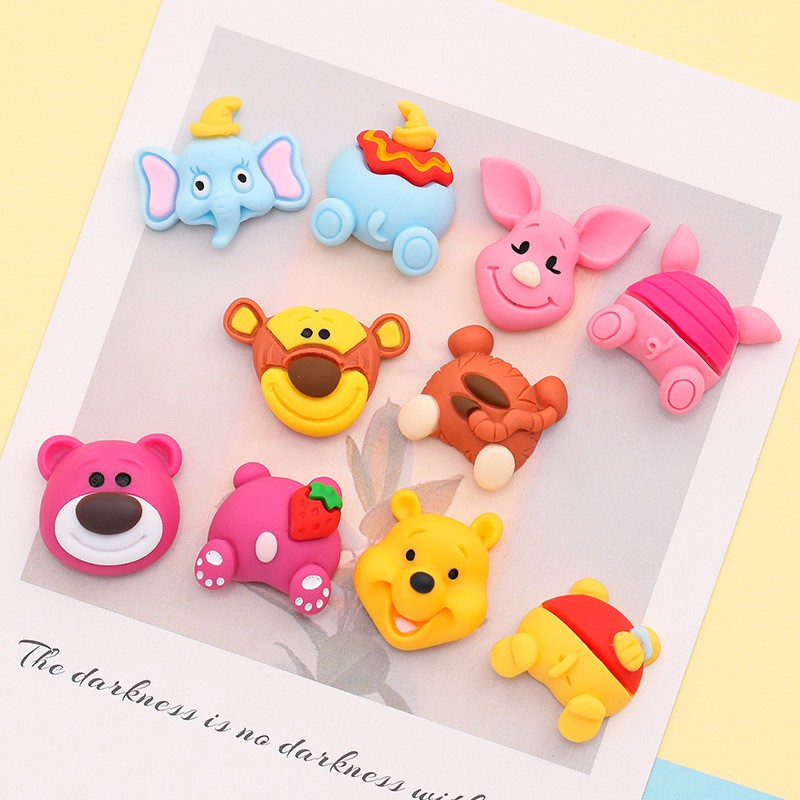 phụ kiện charm diy hình dễ thương Charm các nhân vật hoạt hình Mickey, Donald, Chipmunk cho các bạn trang trí Crocs, DIY