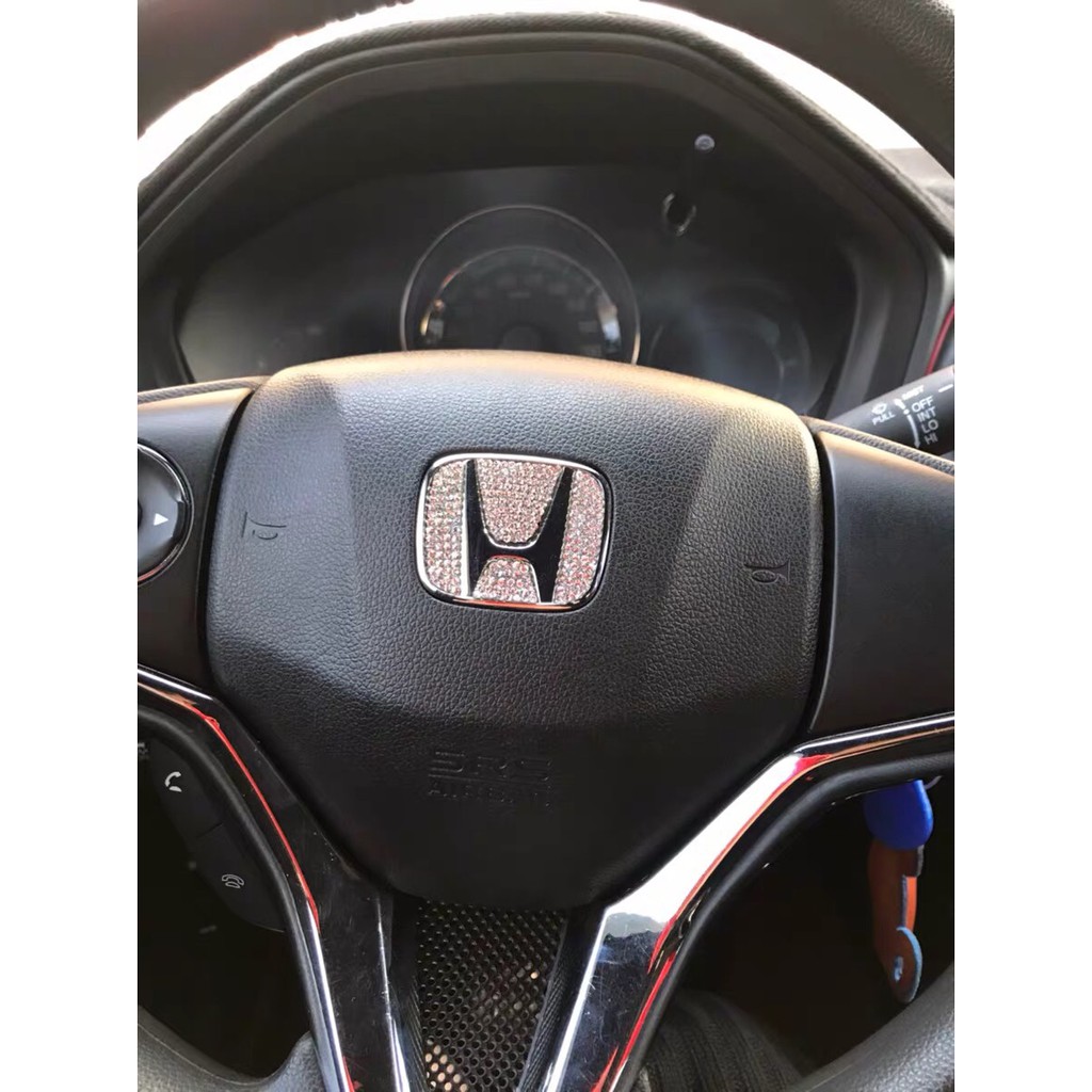 Miếng Dán Trang Trí Vô Lăng Xe Hơi Honda Accord City Civic Cr-V Hr-V Jazz Odyssey Stream Cr-Z