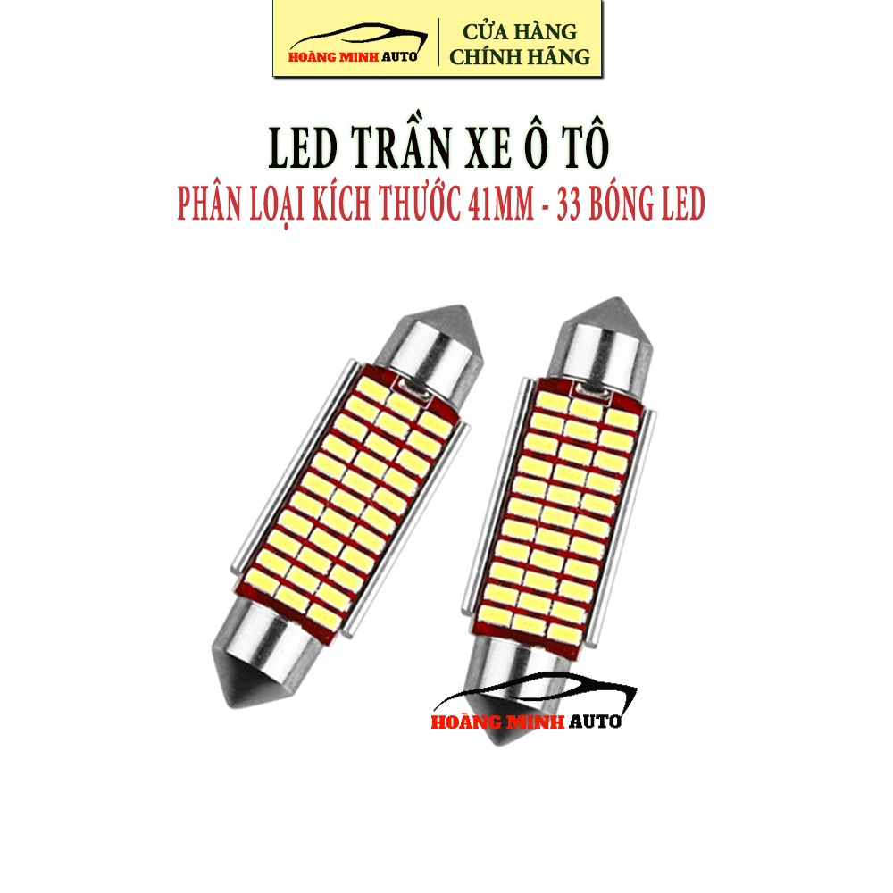Đèn LED trần ô tô, xe hơi full size phù hợp mọi loại xe, siêu sáng, siêu bền