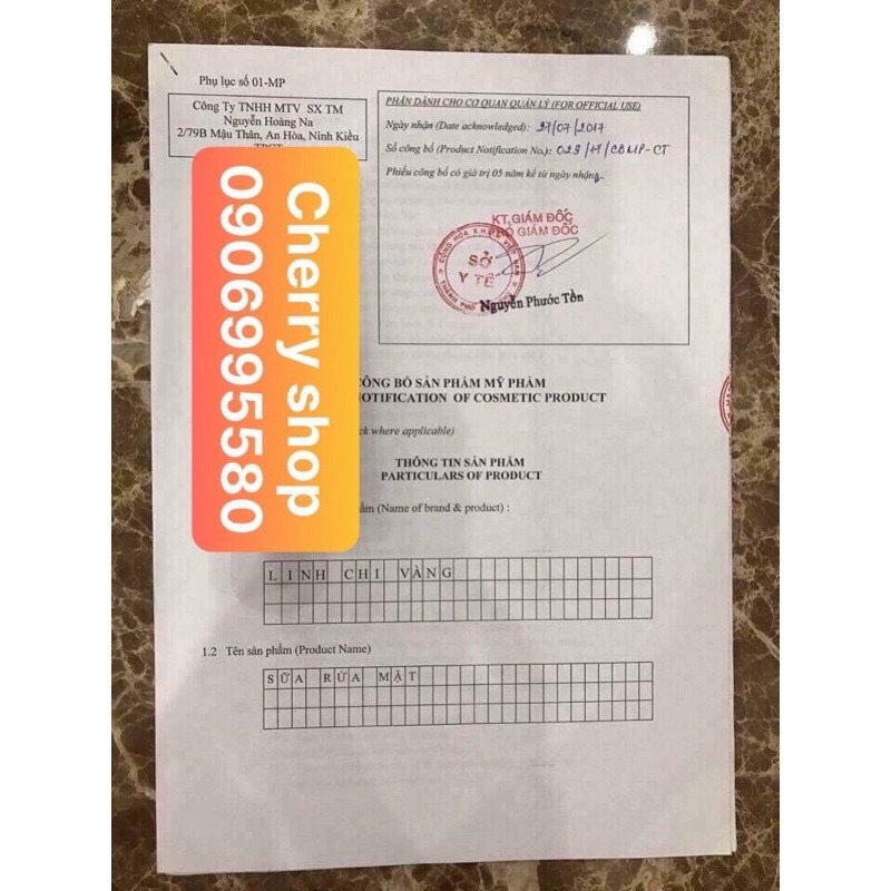 Sữa rửa mặt trắng da dưỡng ẩm mờ nám Linh Chi Vàng 70g hình ảnh đã chụp tại tiệm
