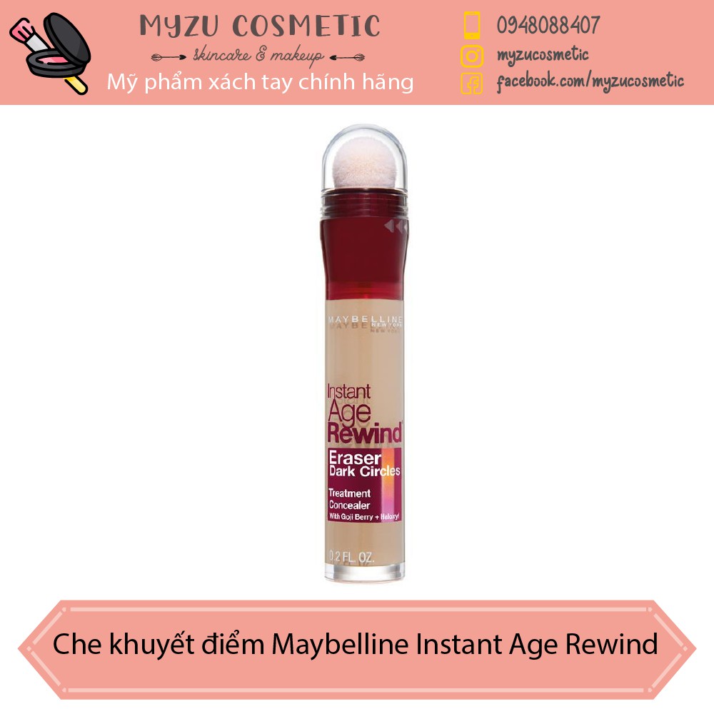 Che khuyết điểm Maybelline Instant Age Rewind
