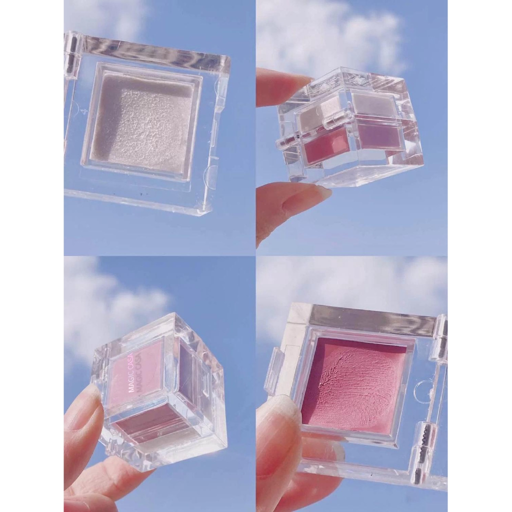 Phấn má hồng hai màu trang điểm làm sáng da tự nhiên lâu trôi