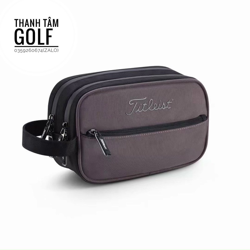 Túi cầm tay golf Titleist chất liệu vải dù bền đẹp